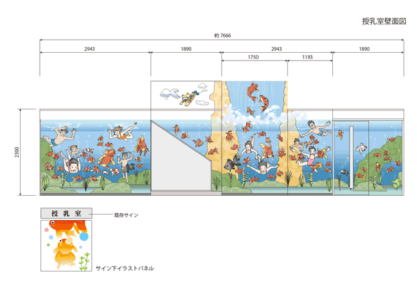 ラウンドグラフィックの図面