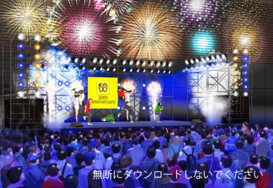 ステージのイメージパース