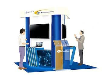 展示会の小間装飾